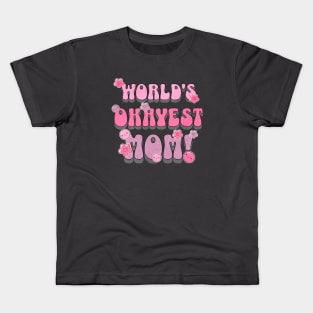 World's Okayest Mom Kids T-Shirt